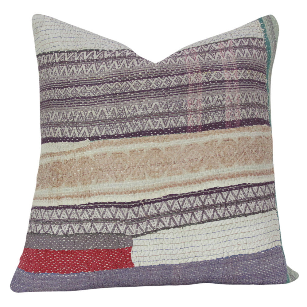 Tribal Bengal Kantha Pillow