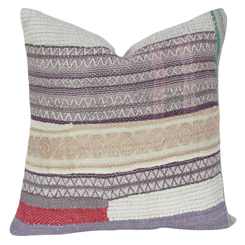Tribal Bengal Kantha Pillow