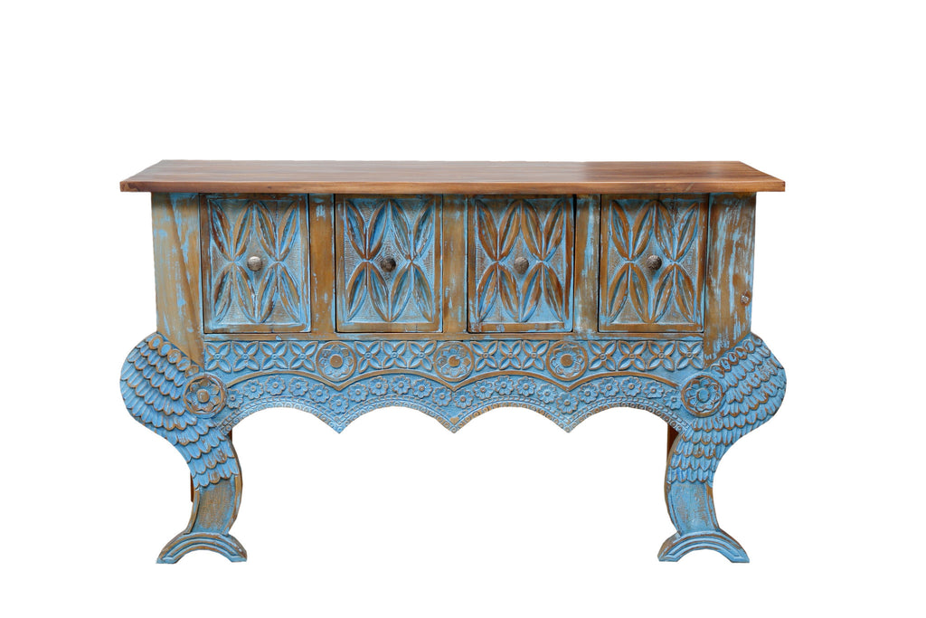 Turquoise Spanish Colonial Table