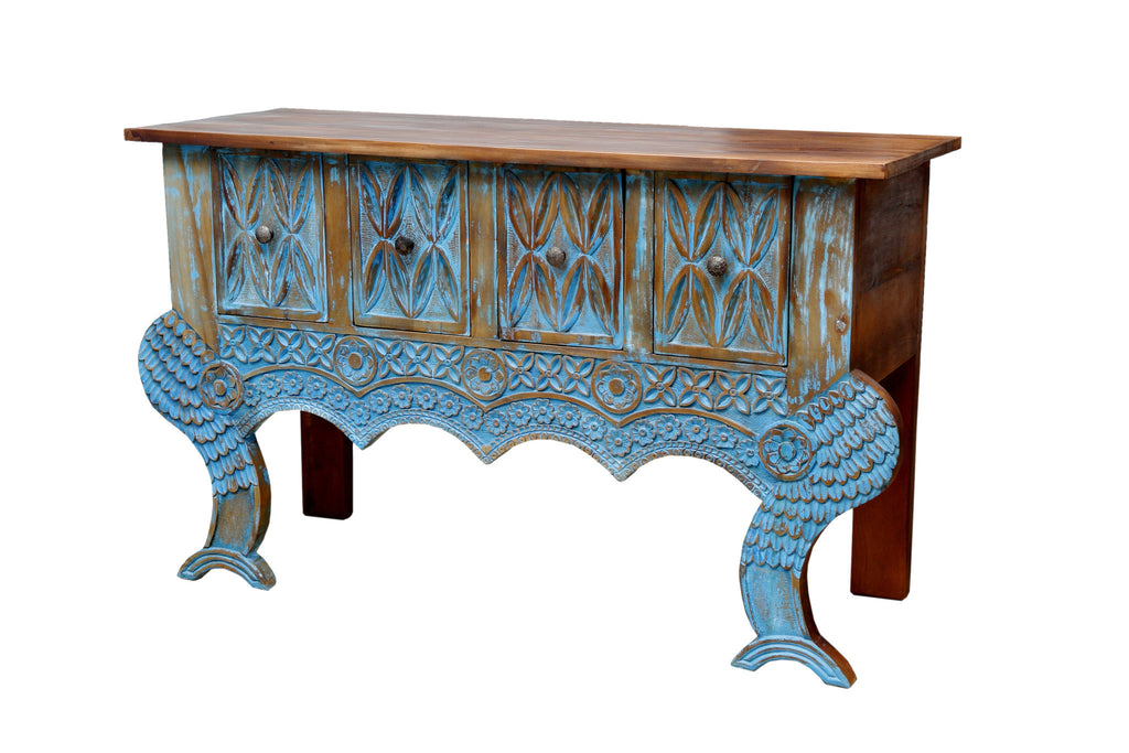 Turquoise Spanish Colonial Table