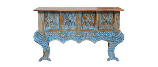 Turquoise Spanish Colonial Table