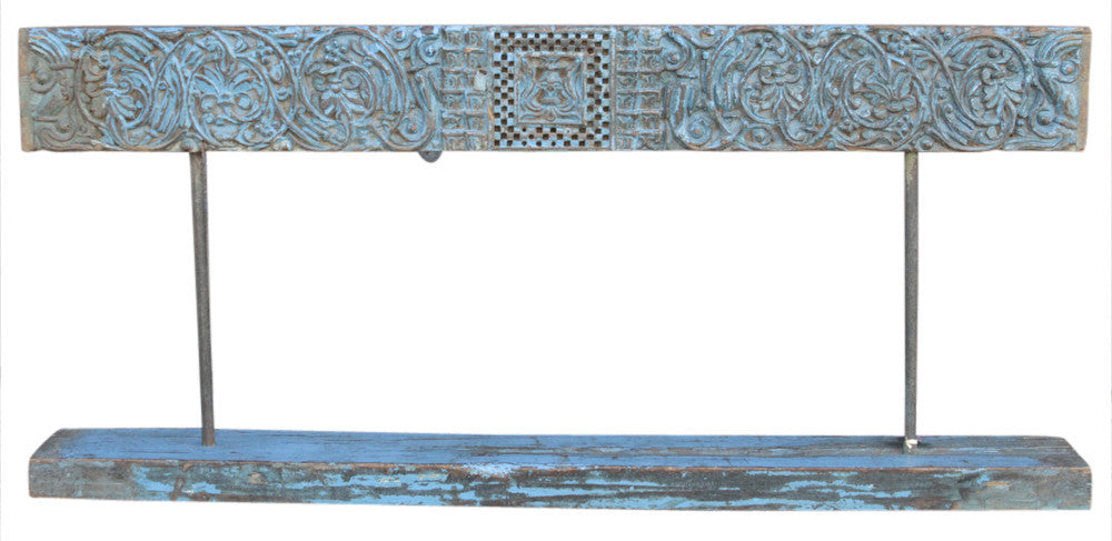 Turquoise Lintel W/ Stand