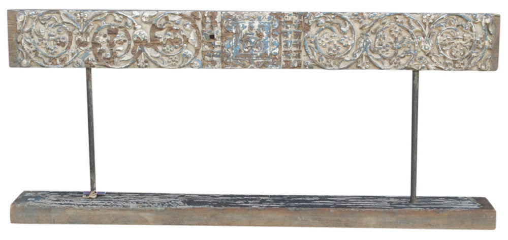 Vine Motif Carving On Stand
