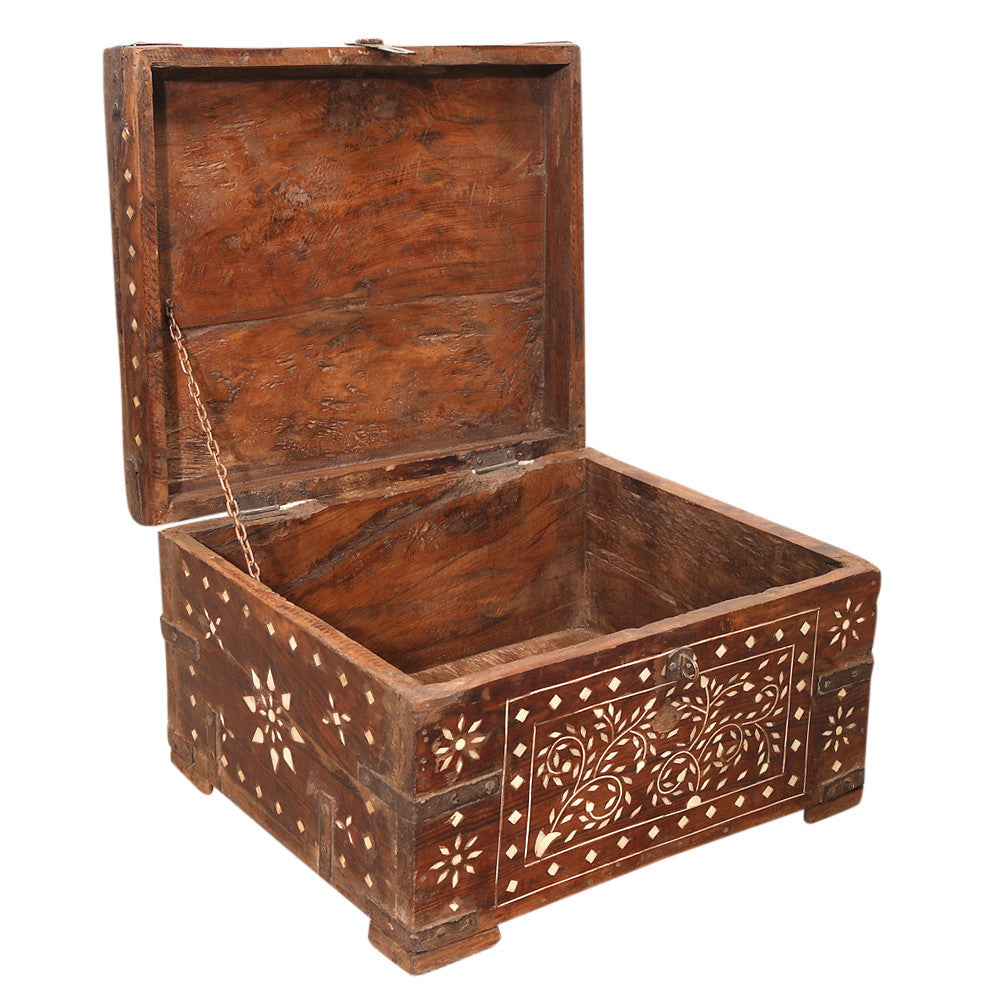 Vintage Bone Inlay Box