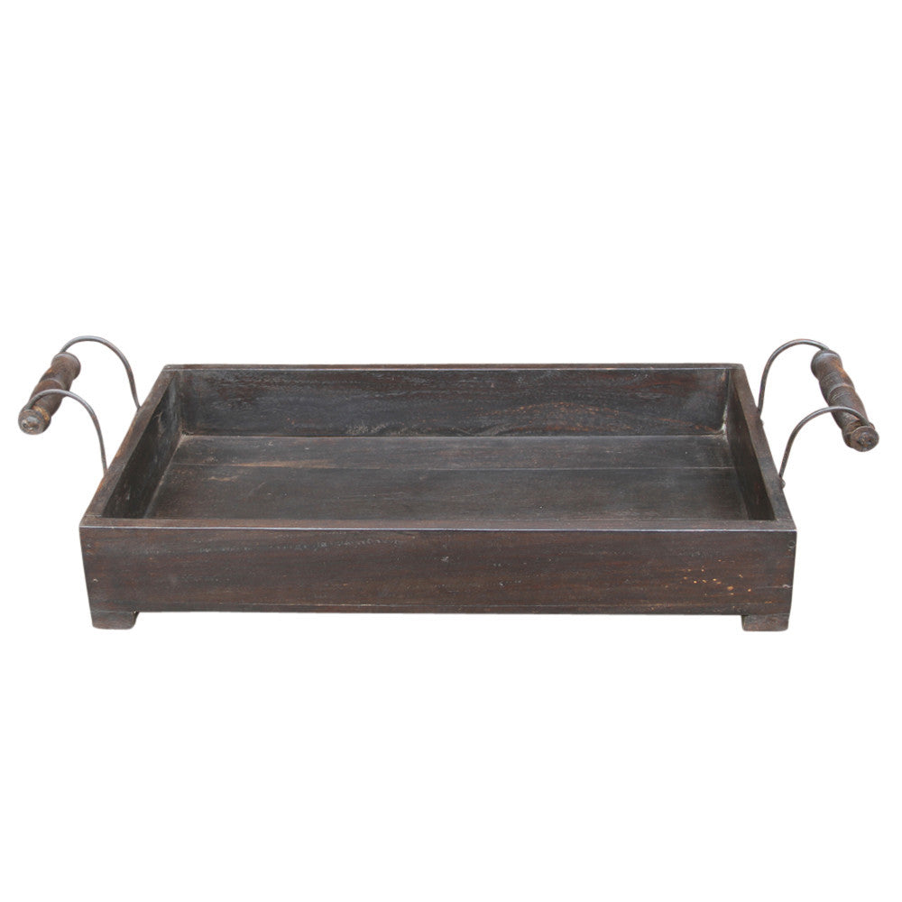 Vintage Tray With Handles