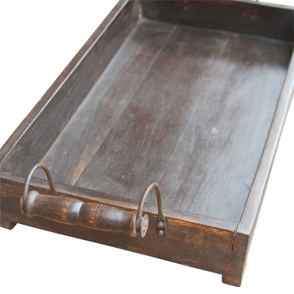 Vintage Tray With Handles