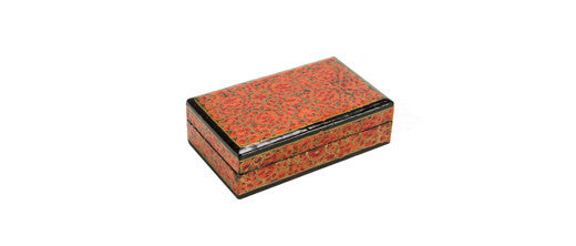 Petite Ravi Kashmiri Hand Painted Box