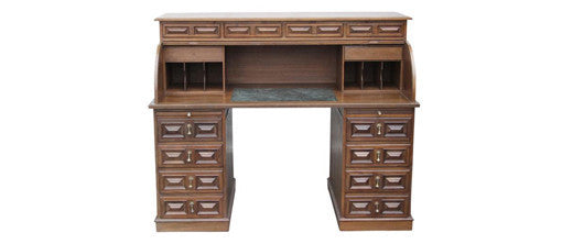 Spanish Colonial Roll Top Desk