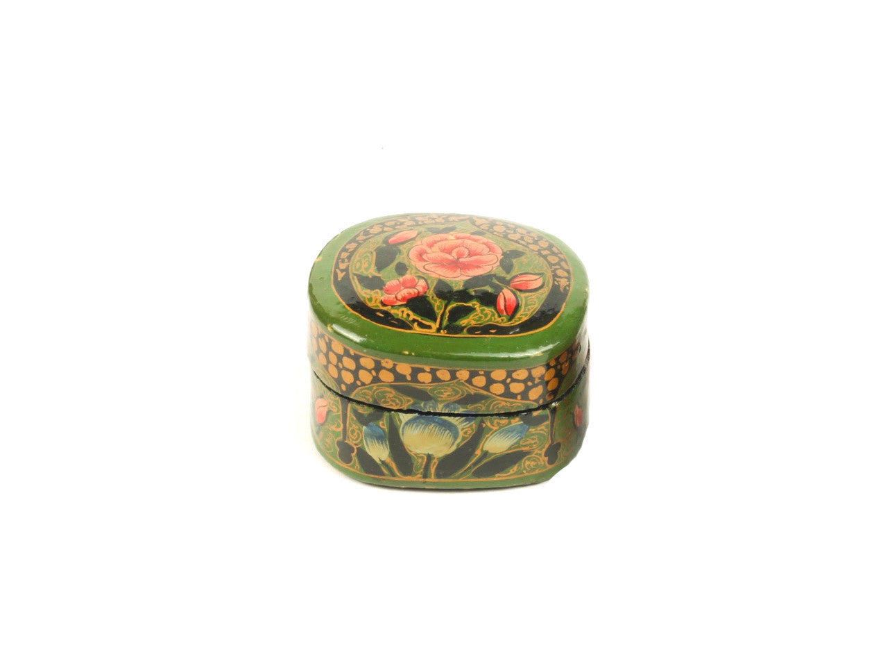 Hara Gulab Kashmiri Jewelry Box