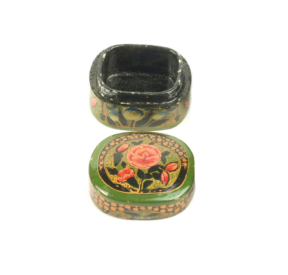 Hara Gulab Kashmiri Jewelry Box