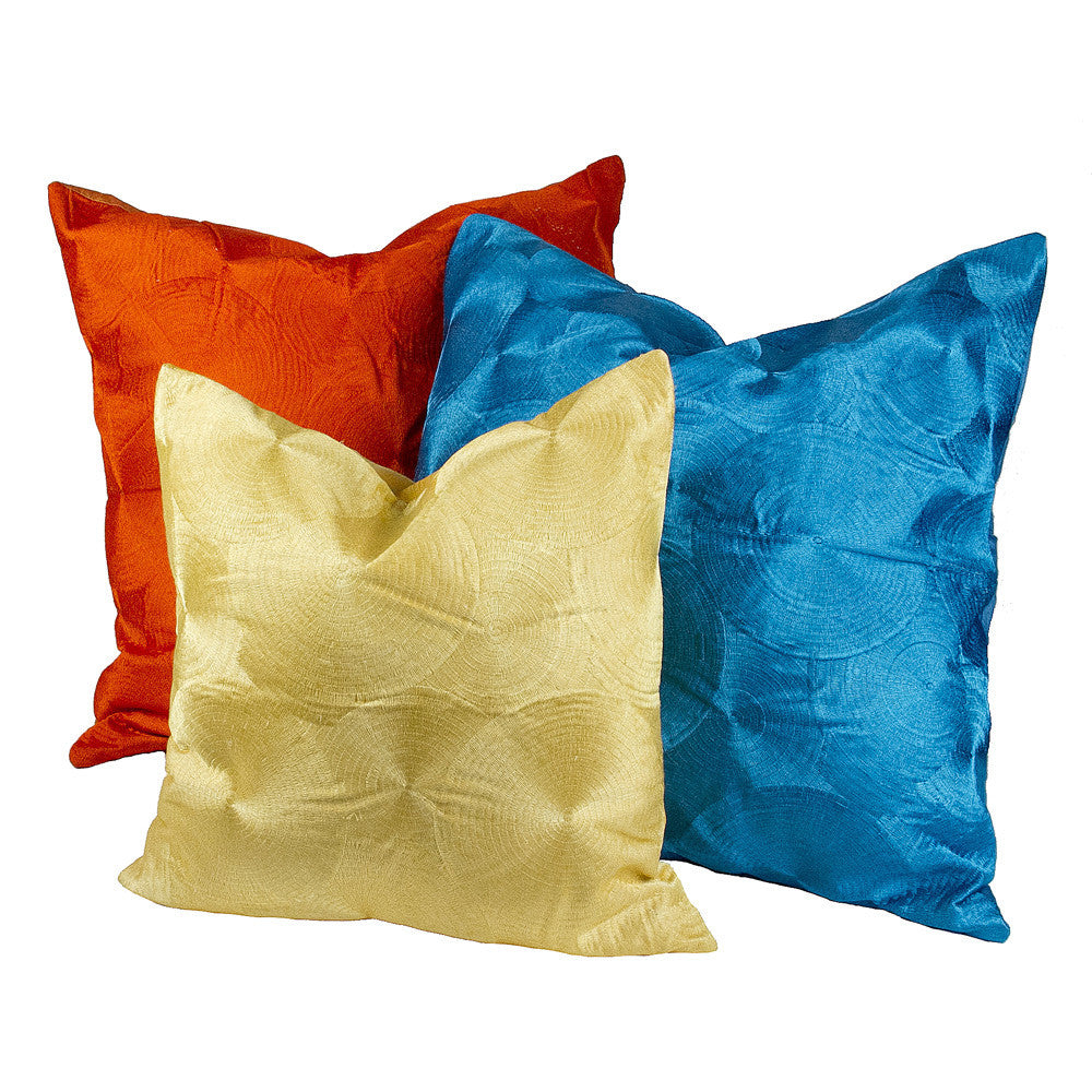 Chakra silk small pillow