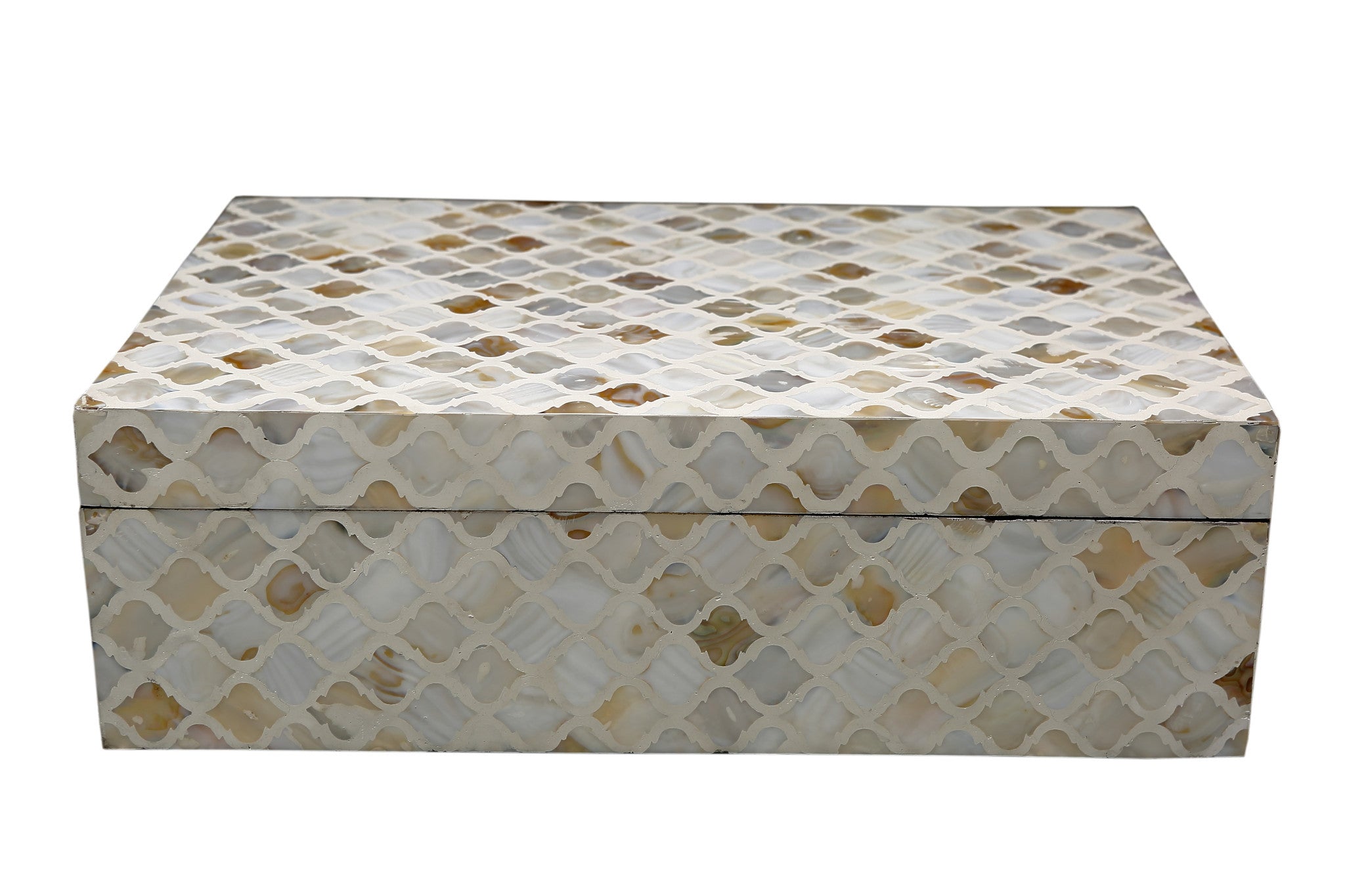 Mosaic Mother Of Pearl Inlay Box