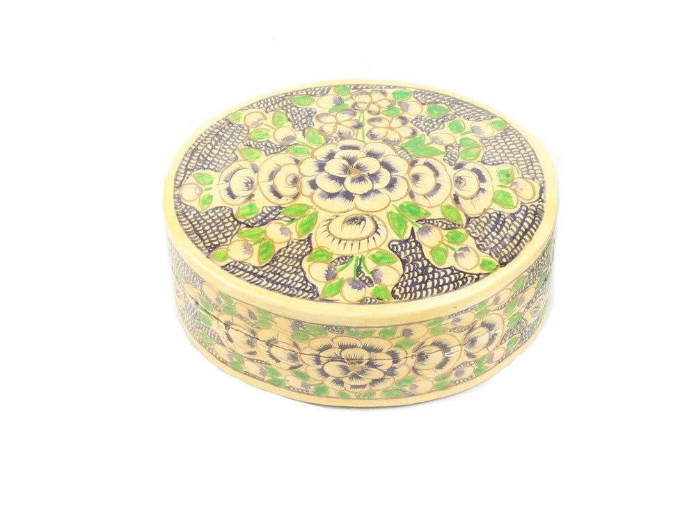 Noor Kashmiri Hand Painted Jewelry Box