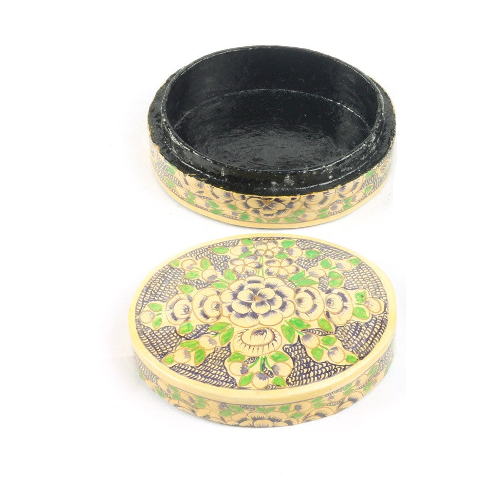 Noor Kashmiri Hand Painted Jewelry Box